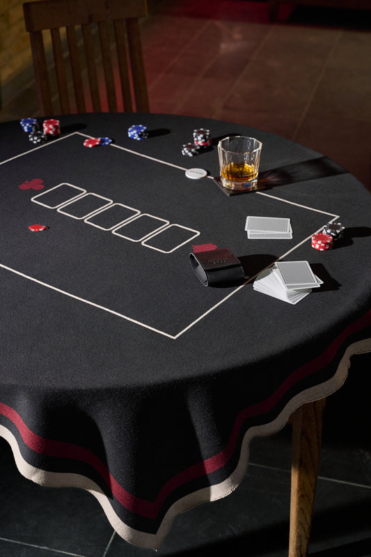 Toalha Poker Black