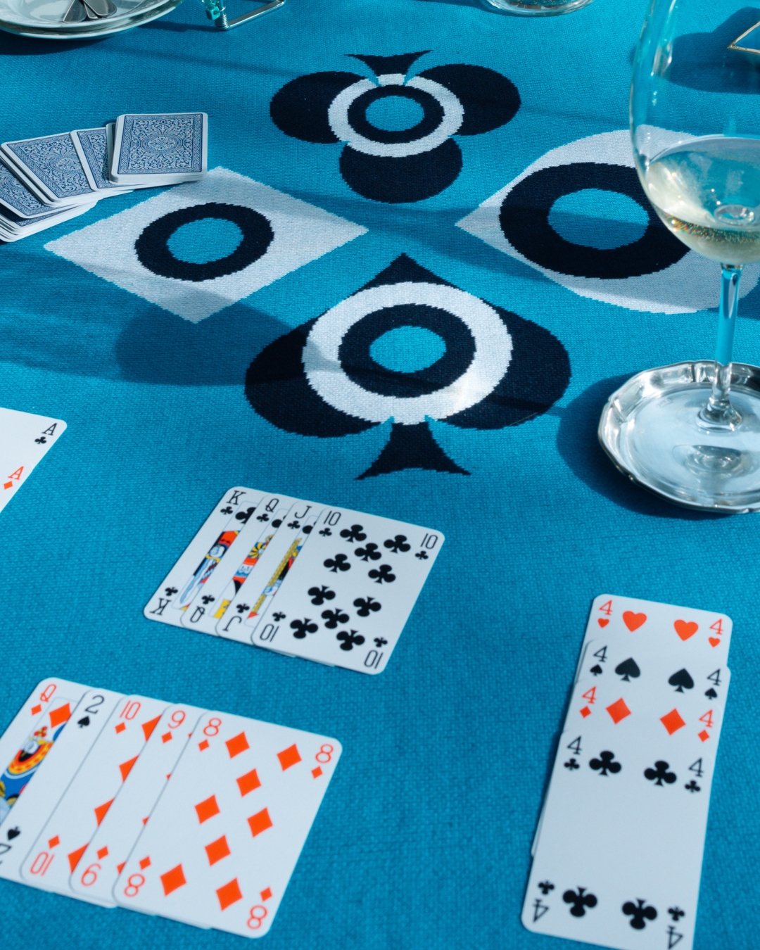 Toalha de Jogos Luck Turquesa