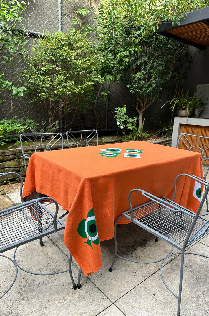 Toalha de Jogos Fun Laranja e Verde