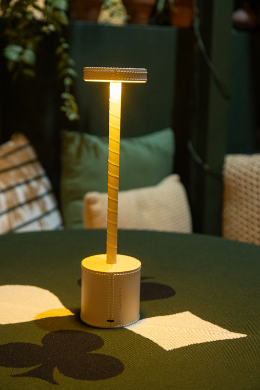 Luminária Sisal Para Mesa de Jogos