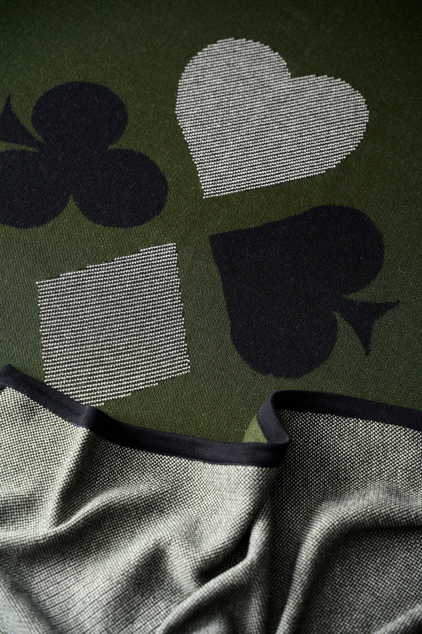 Toalha de Jogos Check Verde Militar