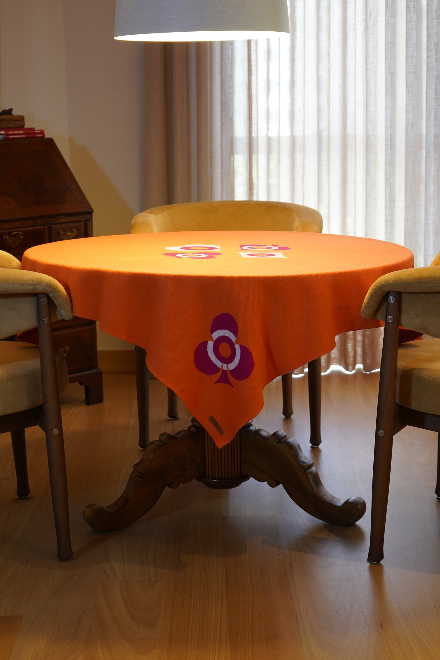 Toalha de Jogos Gift Fun Laranja e Pink