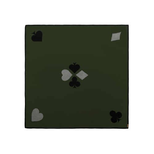 Toalha de Jogos Check Verde Militar