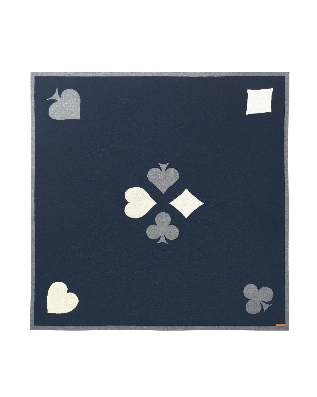 Toalha de Jogos Gift Navy com Mescla