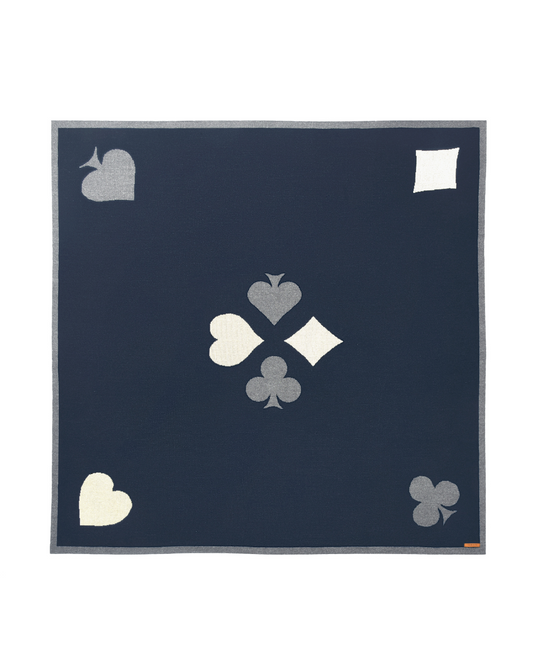 Toalha de Jogos Gift Navy com Mescla
