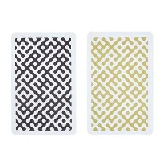 Baralho Naipes Grande Dourado e Preto