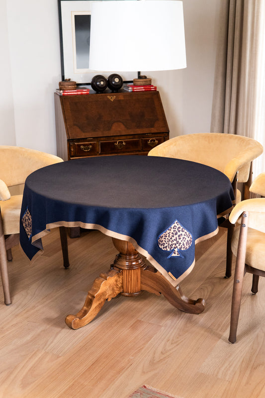 Toalha de Jogos Decor Onça Marinho