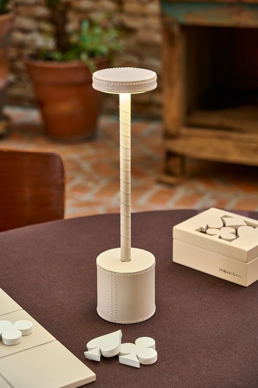 Luminária Sisal Para Mesa de Jogos