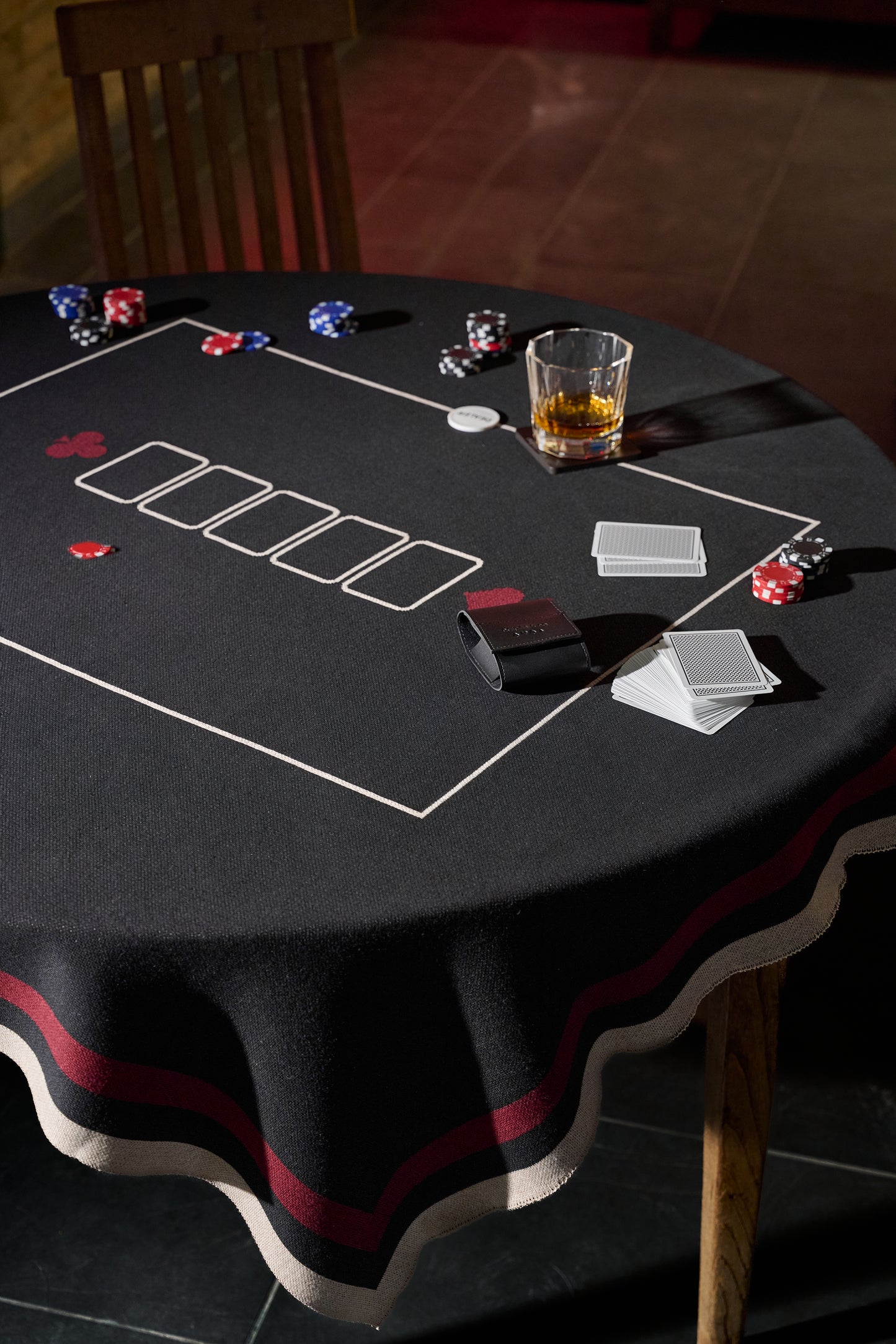 Toalha Poker Black