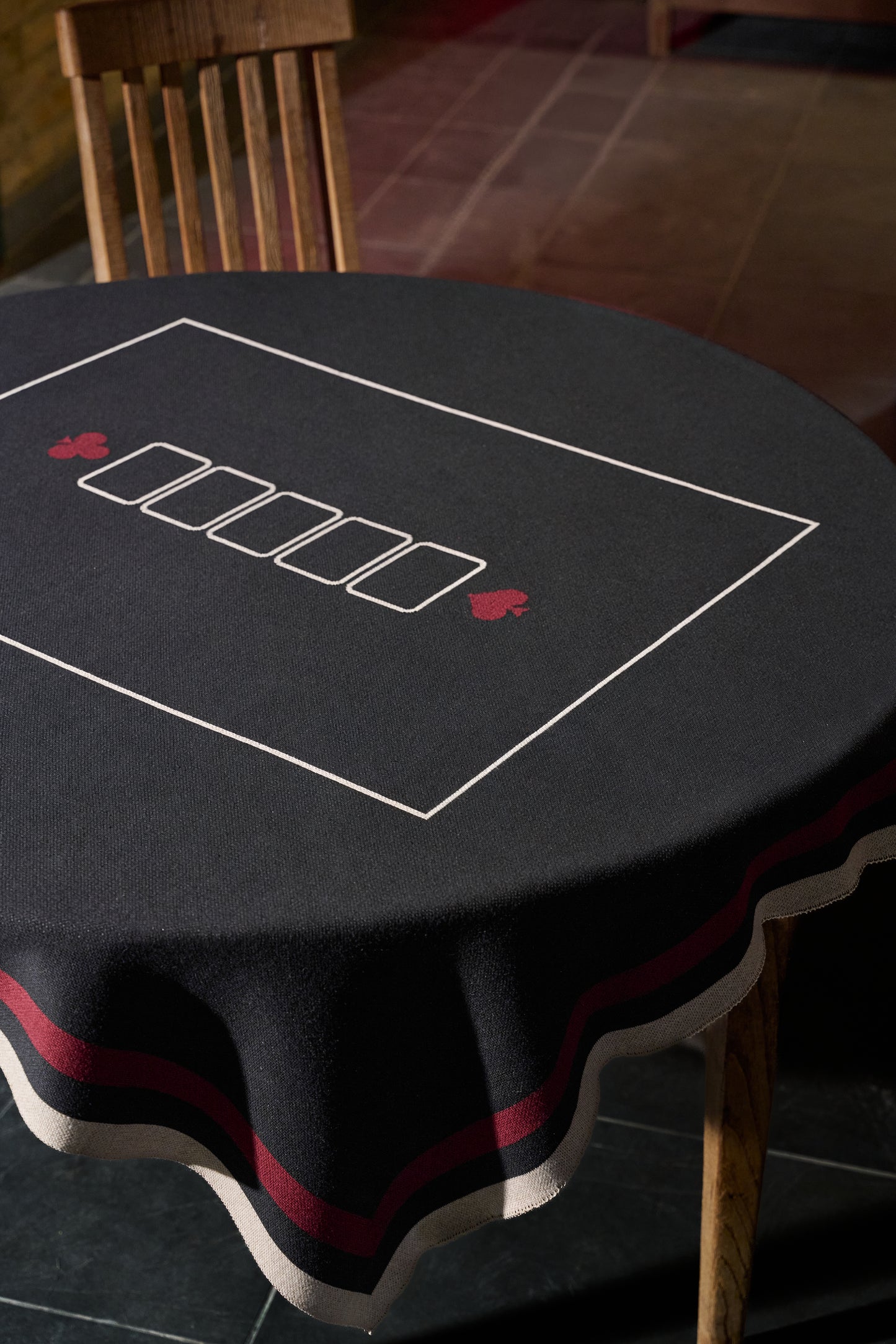 Toalha Poker Black
