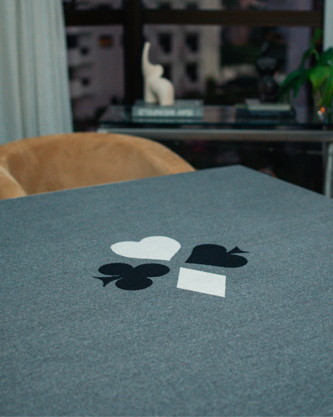 Toalha de Jogos Trust Cinza Mescla