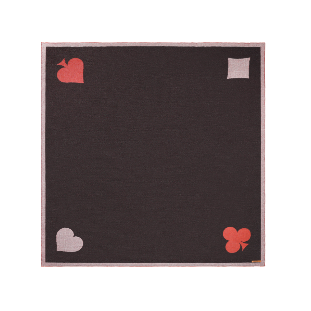 Toalha de Jogos Collab Copag By Naipes Preto