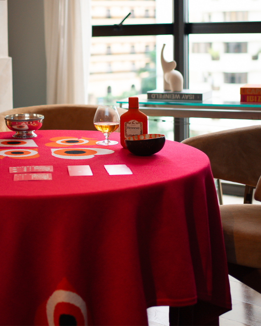 Toalha de Jogos Fun Pink com Laranja