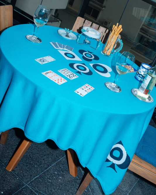 Toalha de Jogos Luck Turquesa