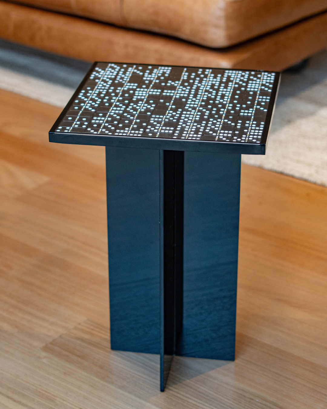 Mesa de Apoio Dominó Fixa Preto G