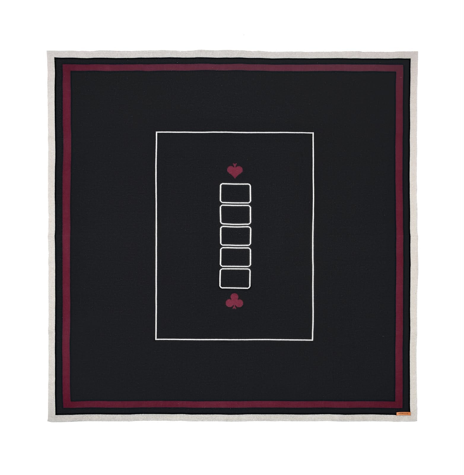 Toalha Poker Black