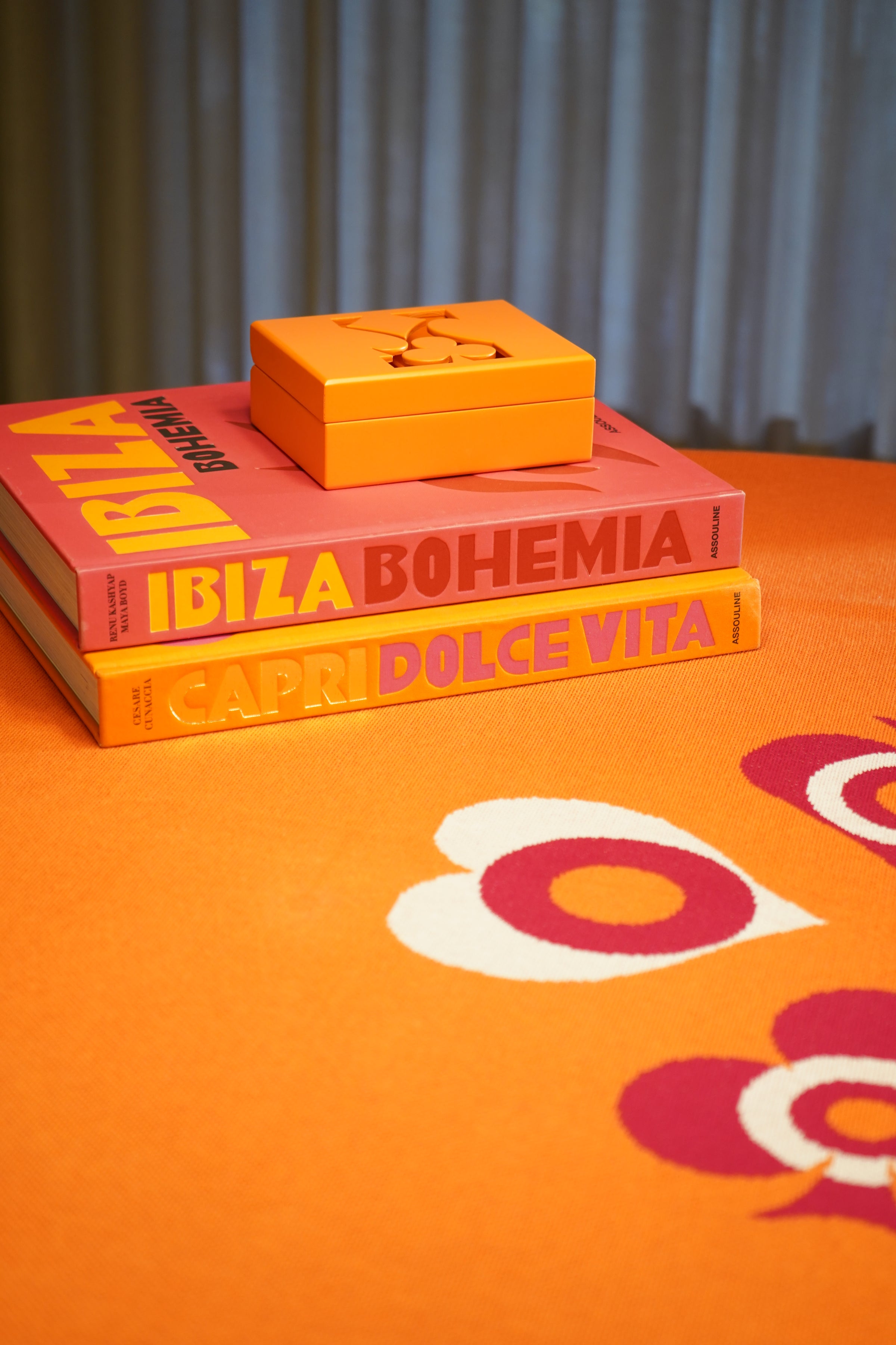 Toalha de Jogos Gift Fun Laranja e Pink