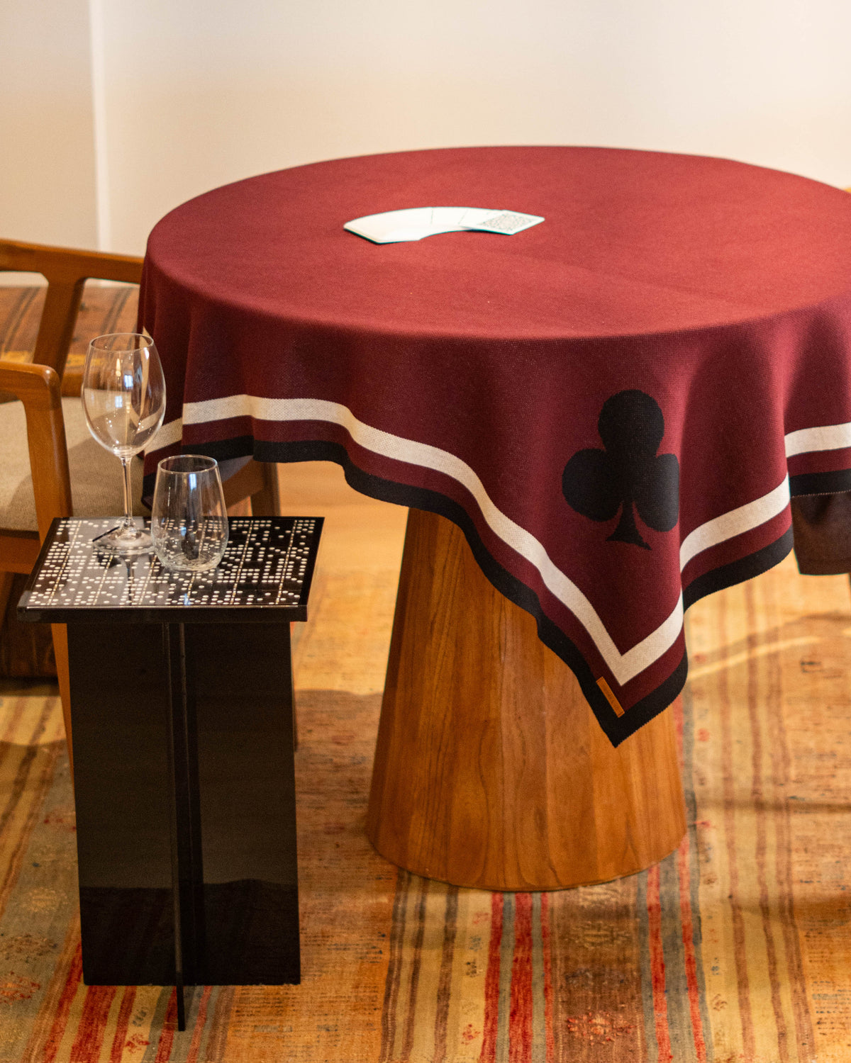Mesa de Apoio Dominó Fixa Preto G