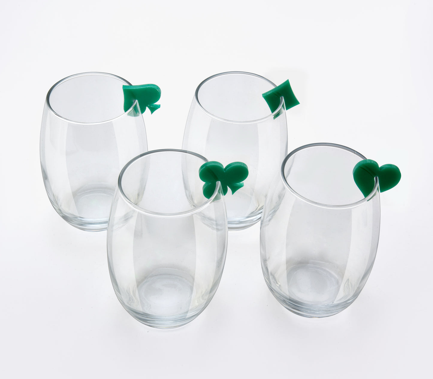 Kit Copos + Agarradinhos Verde