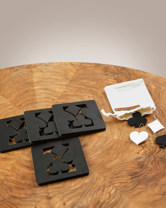 Kit Natal: Marca Taças + Porta Copos