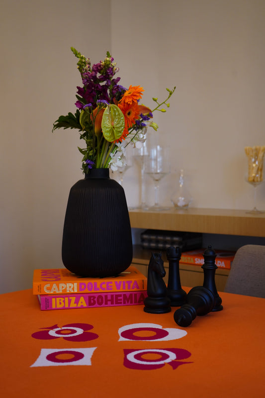 Toalha de Jogos Fun Laranja e Pink